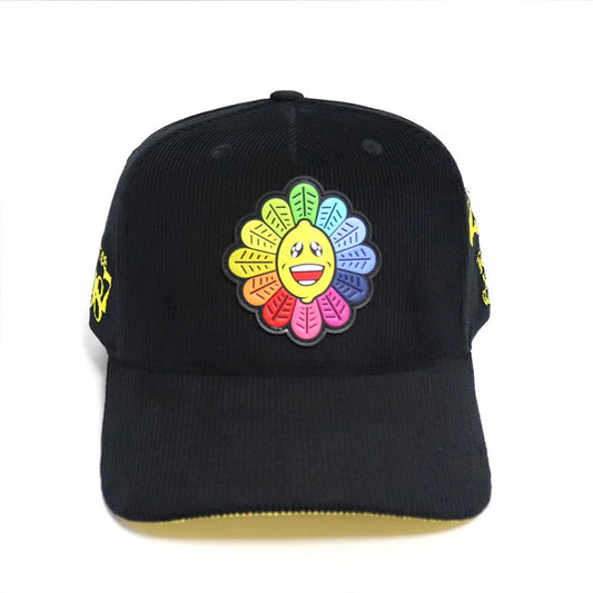 “Tend Your Garden Black Corduroy SnapBack”