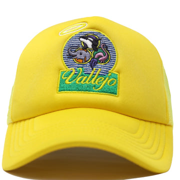 BLVCK LEMONS "WELCOME TO VALLEJO“ YELLOW TRUCKER HAT