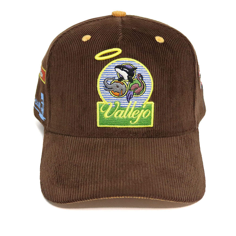 “WELCOME TO VALLEJO” Corduroy Brown SnapBack