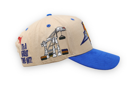 LEMONADE SPECIAL "CITY WORLD CHAMPS" CREAM on BLUE HAT