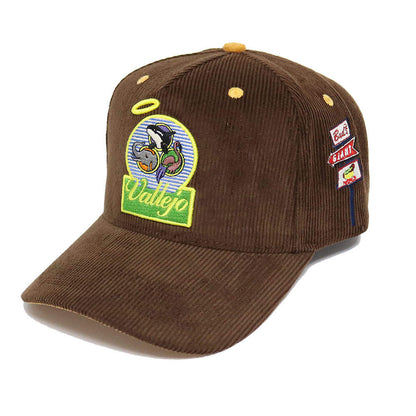 “WELCOME TO VALLEJO” Corduroy Brown SnapBack