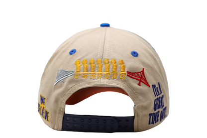 LEMONADE SPECIAL "CITY WORLD CHAMPS" CREAM on BLUE HAT