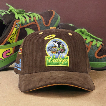 “WELCOME TO VALLEJO” Corduroy Brown SnapBack