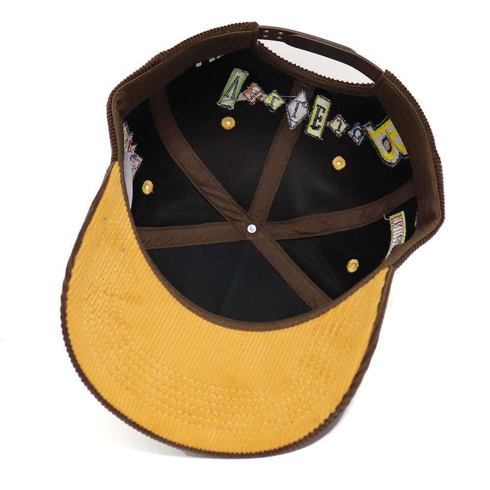 “WELCOME TO VALLEJO” Corduroy Brown SnapBack