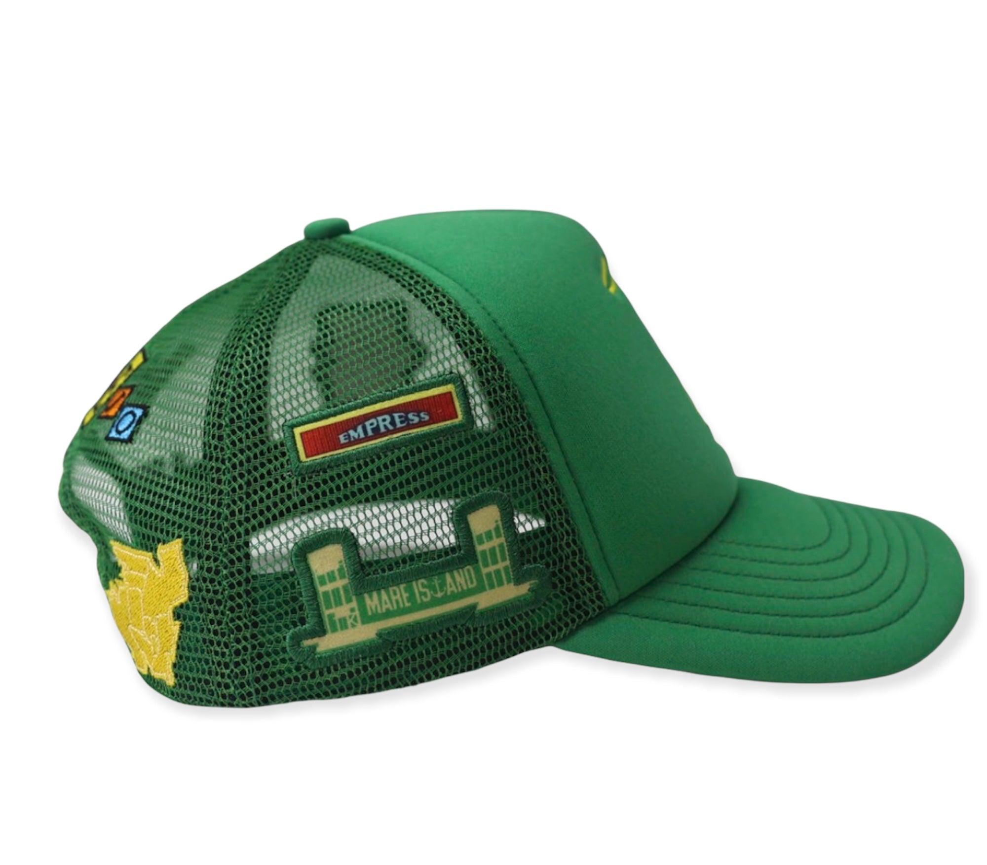 Green and Yellow Trucker Cap